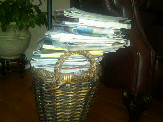 Periodicals Pile