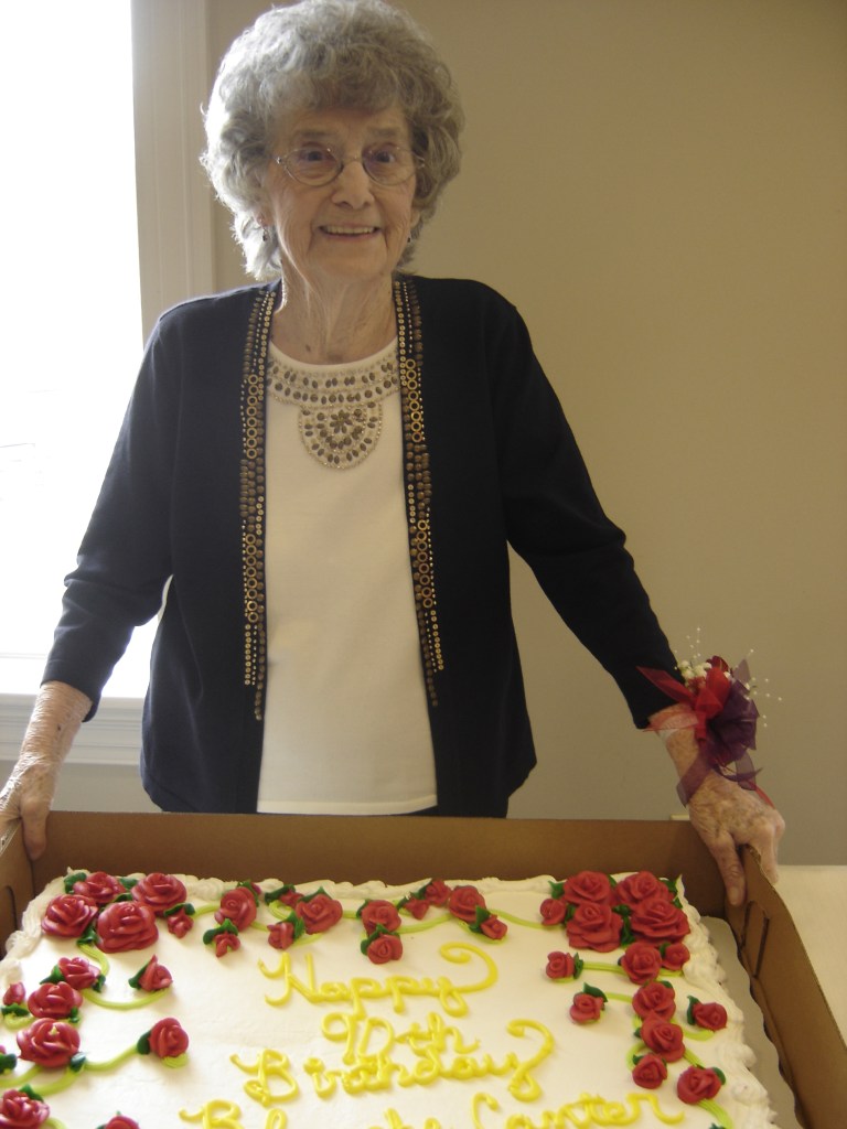 mother's 90th birthday 019