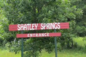 Shatley Springs Sign