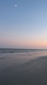 Hilton Head sunset on beach