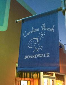 Carolina Beach boardwalk sign